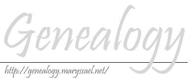 Maryssael Genealogy